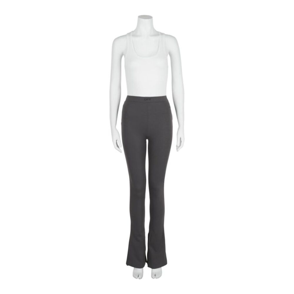 Off-White Sleek Split Leggings - Picture 4 of 4